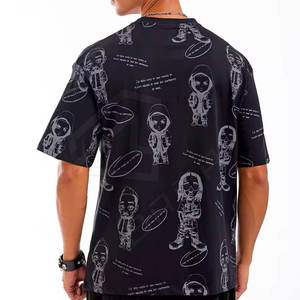 Promotion T-shirts unisexes de haute qualité pour hommes et femmes à manches courtes 180g 100% coton T-shirts vierges à col rond - Product Image 4