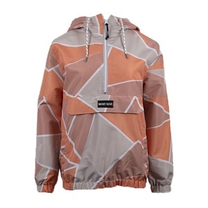 Sweat à capuche coupe-vent à demi fermeture éclair, poche avant de haute qualité, nylon/polyester, printemps personnalisé, imperméable et écologique - Product Image 5