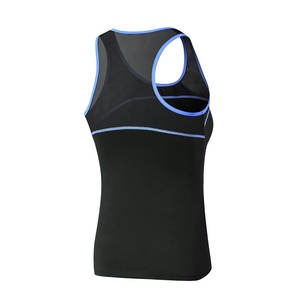 Vente en gros de débardeurs respirants à séchage rapide pour femmes débardeurs en coton et polyester pour la gym - Product Image 4