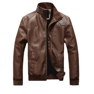 Men's Real Cowhide jackets Genuine Leather Jacket Men wear Autumn Coat wear casual coat leather