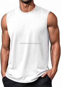 2025 été nouvelle marque vêtements pour hommes musculation et Fitness maille gymnases Stringer débardeurs - Product Image 4