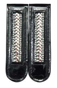 Clip de botte en cuir Bling de qualité supérieure pour chevaux Produits pour chevaux - Product Image 3