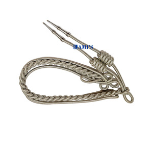 Fabricantes al por mayor de uniforme Aiguillette personalizado mejor material uniforme Aiguillette con alambre - Product Image 6