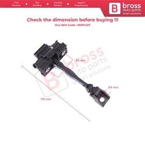 BDP1437 Butée de porte arrière avec limiteur pour T-Roc A11 D11 2017-actuel 5 portes 2GA839249B - Product Image 5