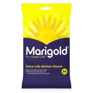 ถุงมือยางสีเหลือง MARIGOLD สำหรับใช้ในครัวเรือน แพ็ค 1 ชิ้น - Product Image 5