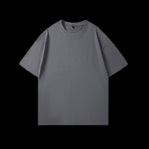 เสื้อยืดโอเวอร์ไซส์ของผู้ชายมีโลโก้ที่กำหนดเองมีแขนสั้นผ้าฝ้ายพิมพ์ลายขนาดใหญ่พิเศษ - Product Image 4