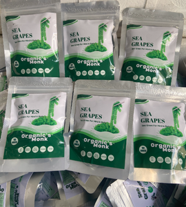 องุ่นทะเลเค็มองุ่นเขียวออร์แกนิคทำจากเวียดนามบรรจุในแพ็คเกจซิปตามคำขอของผู้ซื้อ - Product Image 3