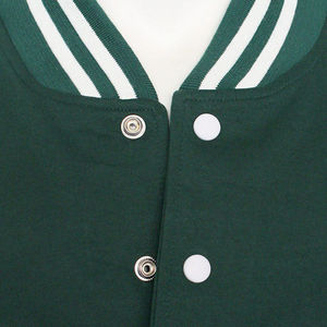 Veste bomber universitaire en cuir brodée en chenille sur toute la surface, veste de baseball pour hommes, vêtements de rue décontractés pour hommes, veste universitaire - Product Image 3