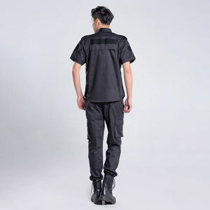 Uniformes de sécurité privé couleur personnalisée haute visibilité vêtements de travail pour hommes respirant Patchwork combinaison de sécurité unisexe pour hommes - Product Image 6