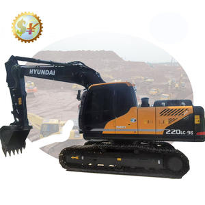 Excavatrice sur chenilles Hyundai R220LC-9s de 22 tonnes fabriquée en Corée du Sud, excavatrice d'occasion Hyundai R220LC-9, PC220 ZX210 R220 - Product Image 1