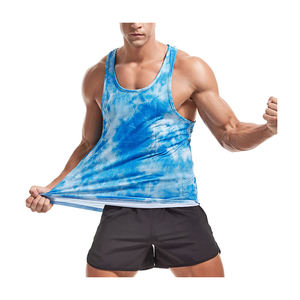 Top Quality <b>Mens</b> Custom Wholesale Sportswear Sleeveless Fitness tank Top by Lazib Sports - Product Image 2