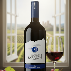 Castillo de sarrion, đỏ nửa ngọt, garnacha và tempranillo, rượu vol 11%, cấp Nhập Cảnh, 0,75lt, từ castilla La Mancha. - Product Image 5