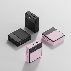 Mini Power Bank Quadro ad Alta Capacità con Ricarica Rapida PD 22.5W, 10.000mAh - Product Image 1