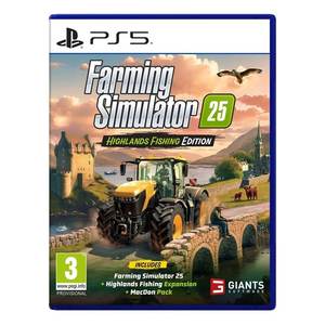 Pour PlayStation 5 Jeu de société Farming Simulator 25 Highlands Fishing Edition PEGI 3+ 1180915 - Product Image 1