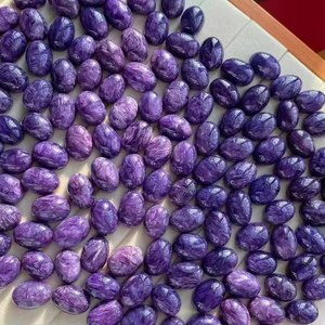 Chéroïte Cabochon Chéroïte Polie Pierre précieuse en vrac Chéroïte violette Plusieurs pierres précieuses disponibles - Product Image 3
