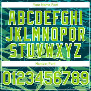 Sweats à capuche pour hommes personnalisé bleu sarcelle néon vert blanc haute qualité pêche 3D Bomber Letterman Full Snap Varsity - Product Image 5