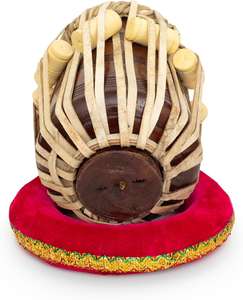 Instrument de musique traditionnel à tambour en bois avec éclat naturel pour les amateurs de musique folklorique Concerts classiques et spectacles de danse - Product Image 5