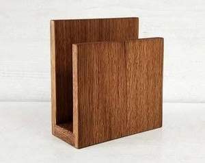 ที่ใส่กระดาษเช็ดปากไม้ดีไซน์สวย ช่วยเพิ่มความหรูหราให้กับโต๊ะอาหาร เหมาะสำหรับห้องครัว ร้านกาแฟ ร้านอาหาร ตกแต่งบ้าน พร้อมไอเดียการจัดแต่ง - Product Image 2