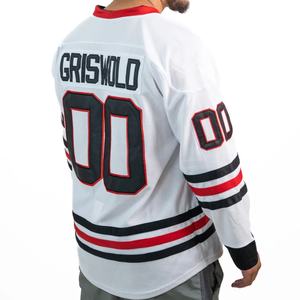 High Performance Custom Adult Ice Hockey Jerseys Breathable Quick Dry <b>Fabric</b> Wholesale Supply - Product Image 3