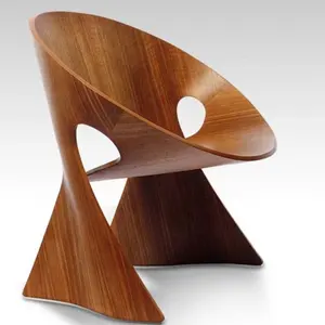 Sedia di tendenza in legno per la casa Hotel soggiorno sedie da pranzo Logo personalizzato decorativo design moderno sedie mobili in legno