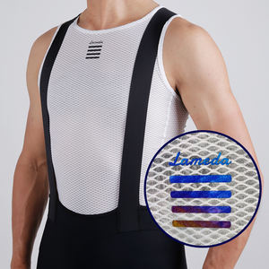 <span class=keywords><strong>Lameda</strong></span> Listo para enviar Ciclismo Capa base Transpirable Absorbe el sudor Hombres Ropa interior Impresión Camisa de bicicleta de secado rápido Capa base de ciclismo - Product Image 3