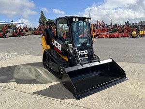 2024 JCB 215T Skid Steer Loader Mini Front Loader 4x4 Wheel Drive Bucket Attachment Used 40+ Ton Rated Load USA Tier 4 Final 5 - Product Image 1