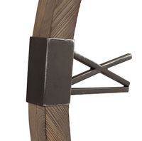 Jam Dinding Logam Mewah AK Brass Warna Kayu Alami Hitam Quartz Analog Desain Modern Gaya Antik untuk Dekorasi Hotel/Ruang Tamu