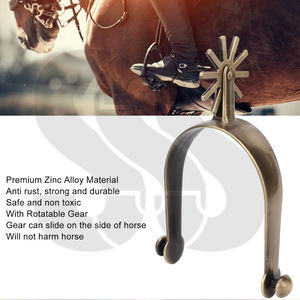 Espuelas de Equitación de Acero Inoxidable 2026 de Alta Calidad, Resistentes a la Corrosión, para Entrenamiento Ecuestre, Ayuda Precisa para las Piernas, Profesional - Product Image 5