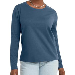 Solide O cou de haute qualité personnalisé 3D imprimé sur sweat-shirt imprimé Orange marron de haute qualité uni blanc personnalisé usage quotidien femmes - Product Image 4