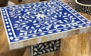 Fabrication indienne artisanale nacre incrustation gâteau support pour gâteaux de mariage ou anniversaires utilisation disponible à bon prix - Product Image 4