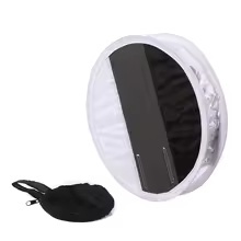 30Cm Xách Tay Kép Mục Đích 2 Trong 1 Màu Xám Thẻ Khuếch Tán + Softbox Vòng Trên Máy Ảnh Speedlite Ánh Sáng Đèn Flash Cân Bằng Trắng Mềm Hộp - Product Image 6