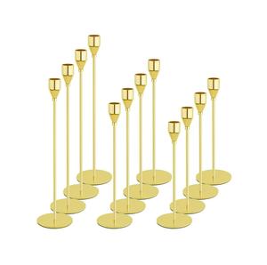 Candelero hecho a mano de alta calidad, el mejor candelabro decorativo pulido para fiestas de cumpleaños, boda, de proveedor indio - Product Image 5