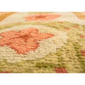 Alfombras de Lana Anudadas a Mano Aalam, Diseño Floral y Abstracto en Rojo y Naranja, Rectangulares de 9x12, para Entrada y Sala de Estar, PAEM-470 - Product Image 3