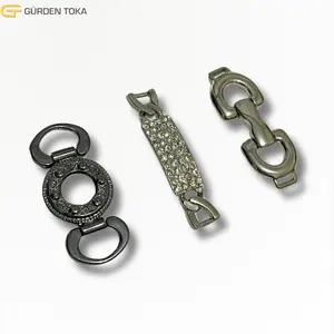 High Quality Shoe Buckles for Ladies in Customized Colors Gold, Free Nickel, Rose Gold, Chrome, Antique, Black FROM TURKEY