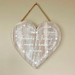 Decoraciones colgantes de madera en forma de corazón, el mejor para decoración festiva, decoración interior del hogar y diseño personalizado disponible, nuevo diseño - Product Image 5