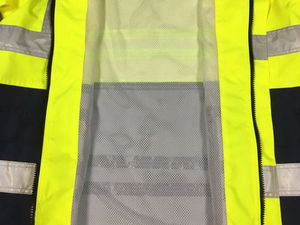 Chaqueta de Seguridad Reflectante de Alta Visibilidad, Antiestática, Ignífuga, Transpirable, de Talla Grande, con Bolsillos, Certificación CE - Product Image 6