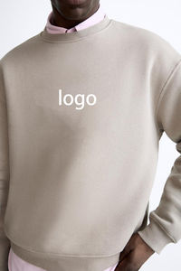 Sudadera con Capucha de Moda para Hombre, Estilo Invernal, Gruesa, Ecológica, 100% Algodón, con Bordado, Tallas Grandes, Manga Larga - Product Image 5