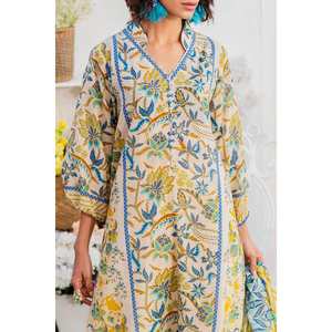 Conjunto de 3 Piezas para Mujer, Traje de Tela Estampada sin Coser, Colección SD-52112 - Product Image 3