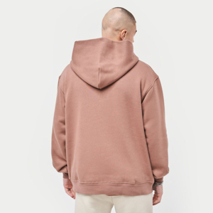 Sudadera con Capucha de Algodón Grueso para Hombre, Diseño Personalizado de Lujo, Logotipo Bordado, Tejido Francés Grueso, Tinte Liso para Invierno - Product Image 4