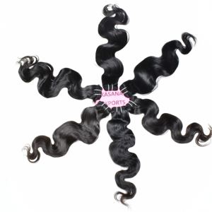 Máquina vietnamita doble trama Color Natural mujeres negras 100% cutícula alineada procesamiento ninguno extensiones de cabello humano sin procesar - Product Image 2