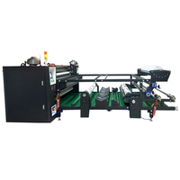 1.8m tambour d'huile rouleau à rouleau presse à chaud machine de transfert pour textile chauffage écran tactile