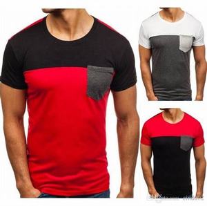 Camisetas personalizadas de algodón 100% con cuello redondo pesado, camisetas de manga corta con estampado de pantalla gráfica de gran tamaño para hombres - Product Image 6