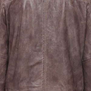 Custom Designed <b>Thin</b> Cow Skin Men's Leather Winter <b>Jacket</b> Solid Color <b>Waterproof</b> Breathable Windproof Custom Logo Streetwear - Product Image 6
