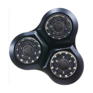 Tête de coupe de rechange pour rasoir électrique, triple lame, pour mini rasoir électrique, compatible avec les modèles allemands, pour le visage et le corps, lavable - Product Image 2