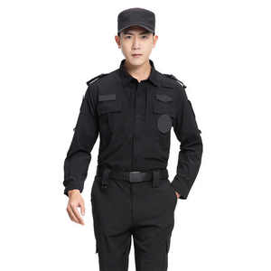 Ensemble Uniforme d'Agent de Sécurité Deux Pièces pour Travail en Extérieur Coupe Personnalisée Matériau Durable Tissu Respirant Fournisseur de Vêtements - Product Image 6