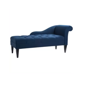 Directo de fábrica hecho a mano de lujo moderno Chaise Longue muebles para el hogar de alta calidad de tela sala de estar Villa dormitorio mejor precio - Product Image 1