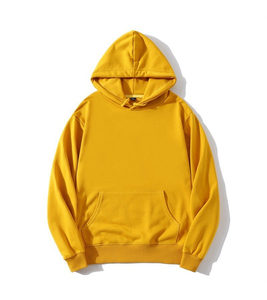 Hoodies personnalisés à faible MOQ, 100% coton, poids lourd, poches avant, logo imprimé, manches côtelées pour l'hiver, pour usage extérieur - Product Image 5