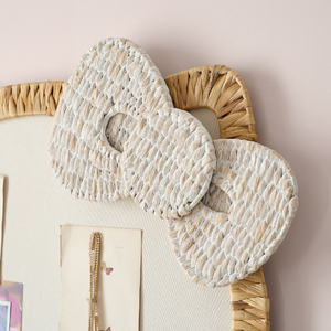 Fabriqué à la main-support en jonc de mer miroir décoration murale superbe design contemporain pour les espaces de vie à la maison meilleur prix Vietnam - Product Image 2