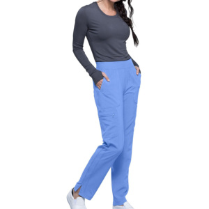 T-shirt Confortable à Manches Longues, Hauts de Travail Médicaux Extensibles, Pantalons Jogger Médicaux, Tissu Sergé Anti-Plis, Détecteur d'Aiguilles - Product Image 1