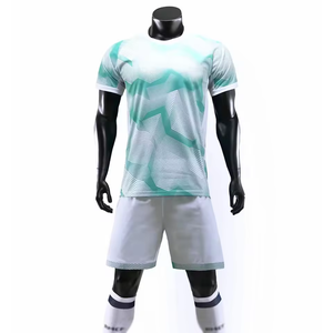 Soccer Uniform Set for Men and <b>Kids</b> with Automated Cutting for Club With OEM Service - Product Image 4